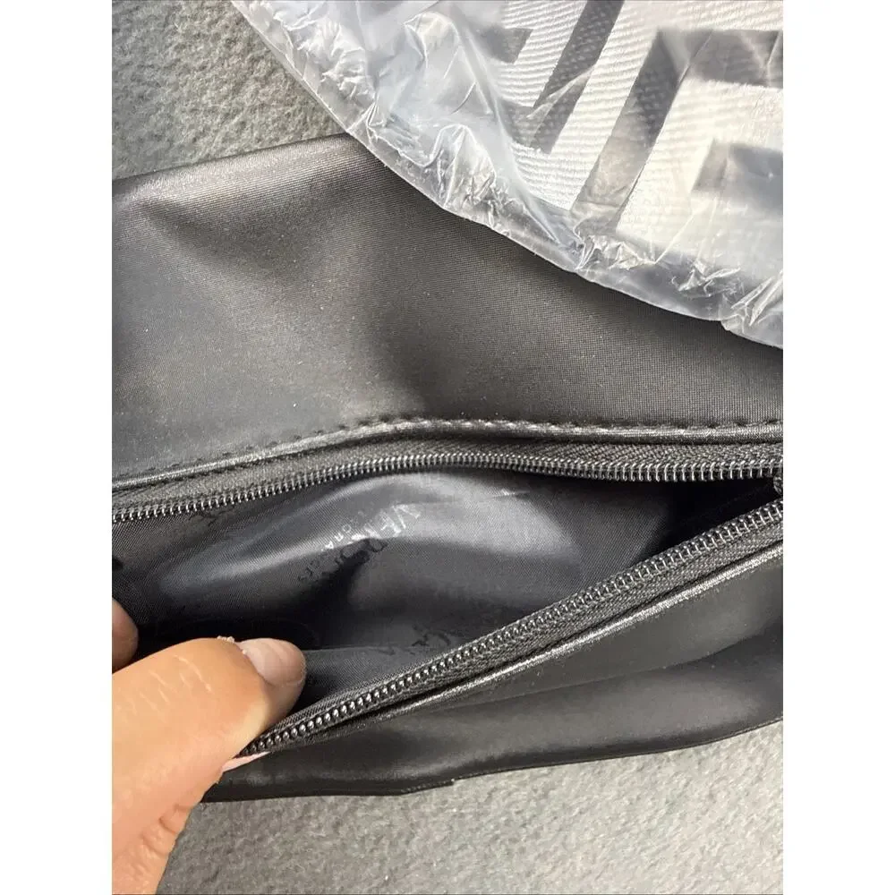 Versace Men's Fragrances Luxury Belt Bag Black Waist Travel Fanny Pack
